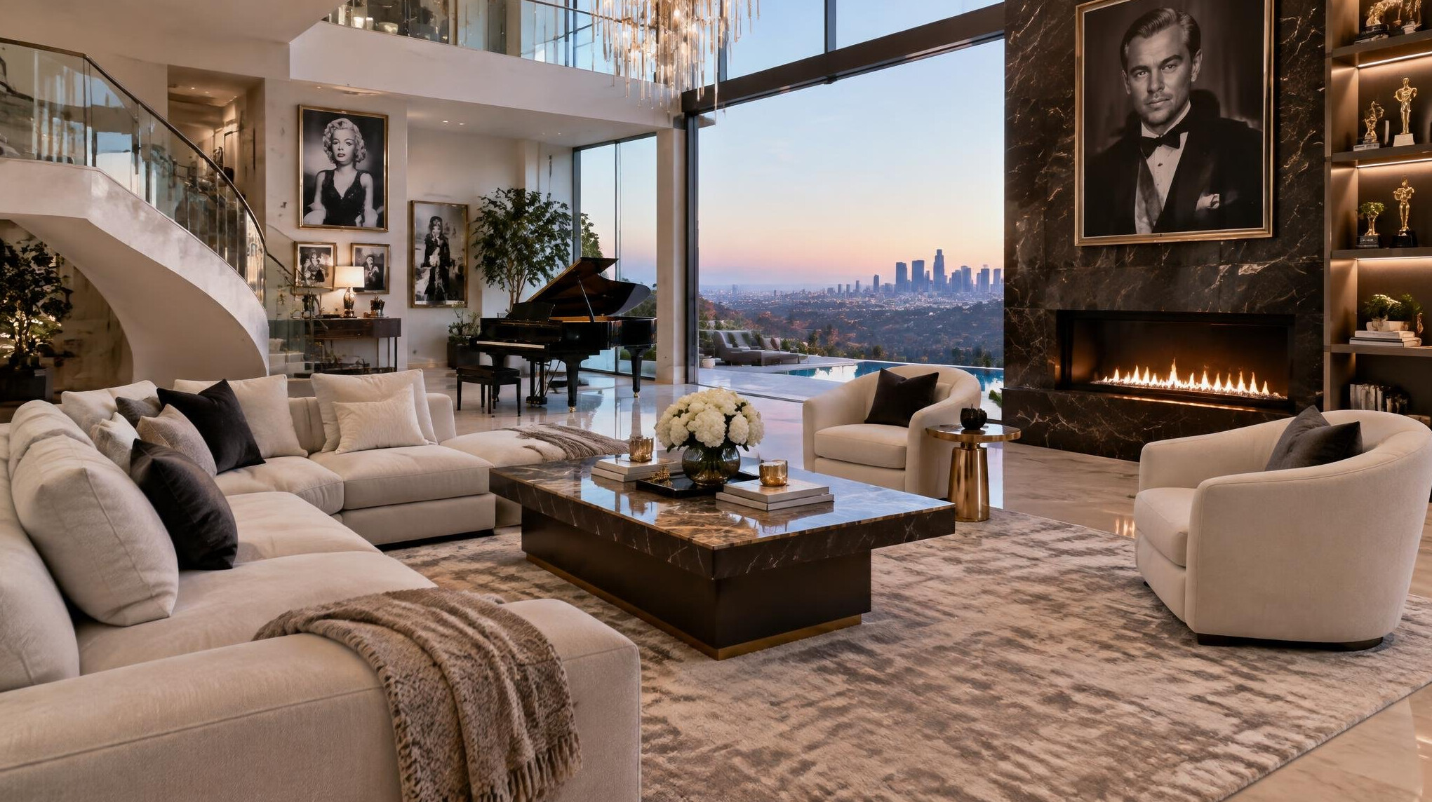 celebrity home interior